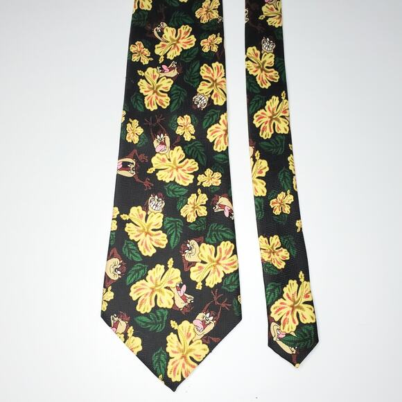 Looney Tunes Tazmanian Devil 100% Polyester Tie - Picture 1 of 4